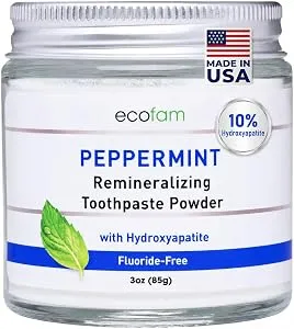 Remineralizing Tooth Powder with Hydroxyapatite