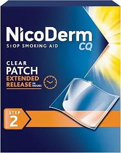 NicoDerm CQ Step 1 Nicotine Patches (21mg)
