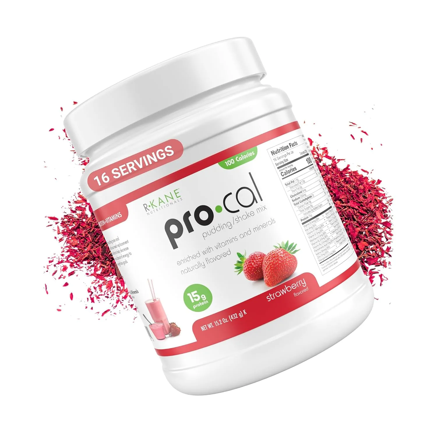 Pro-Cal Strawberry Meal Replacement Powder
