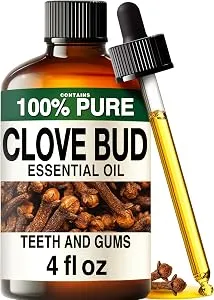 Pure Clove Essential Oil for Dental Care