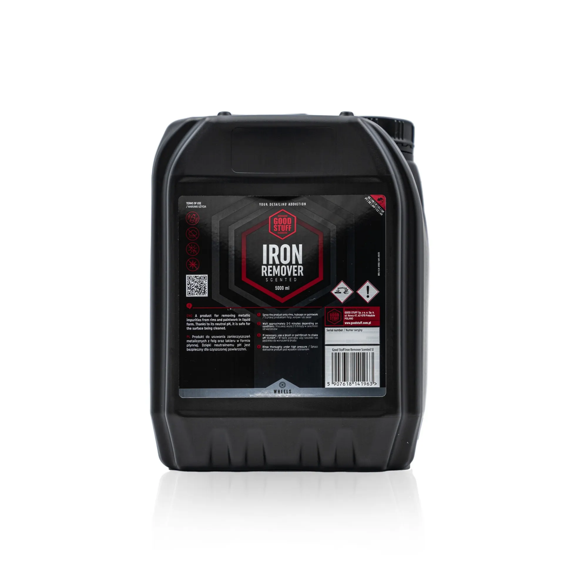Good Stuff Iron Remover 5 L do zastosowań profesjonalnych