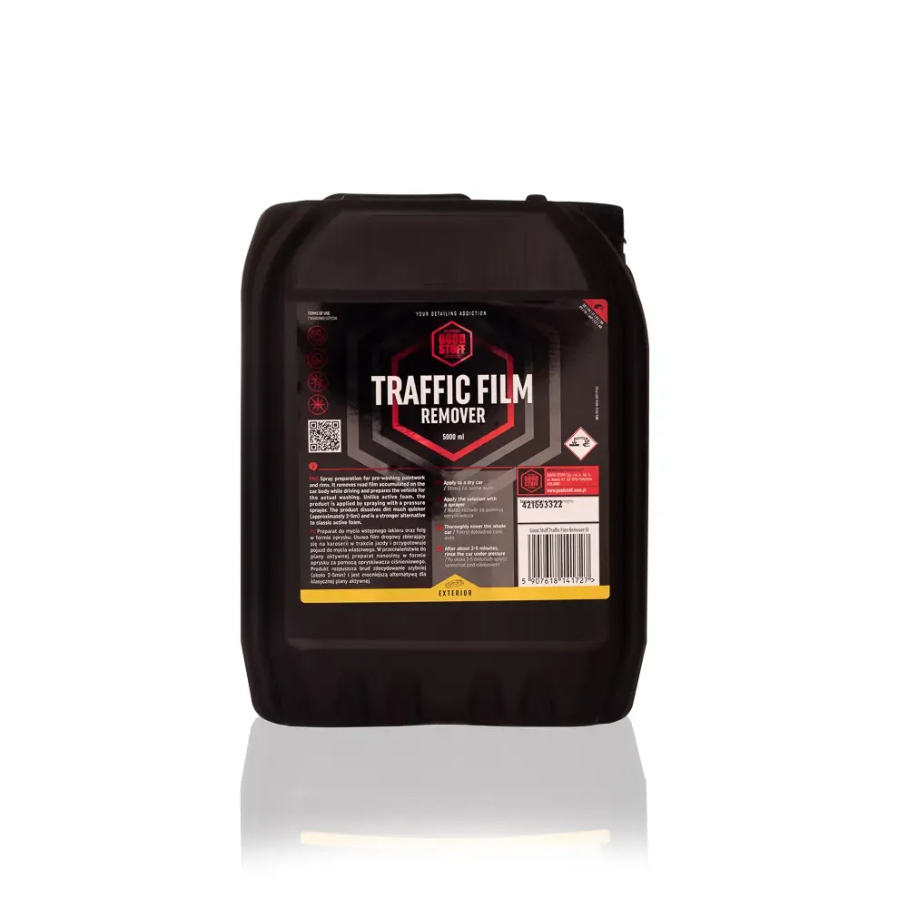 Good Stuff Traffic Film Remover formato profesional de 5 L