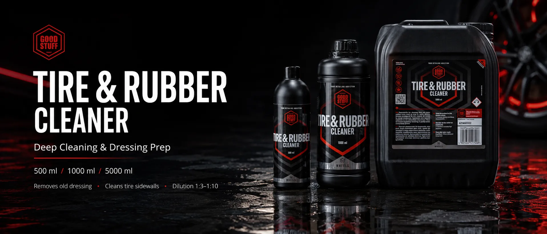 Good Stuff Tire & Rubber Cleaner banner