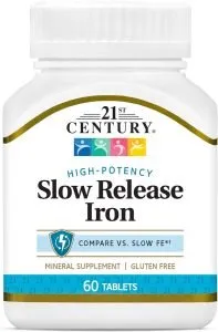 21st Century Slow Release Iron Tablets