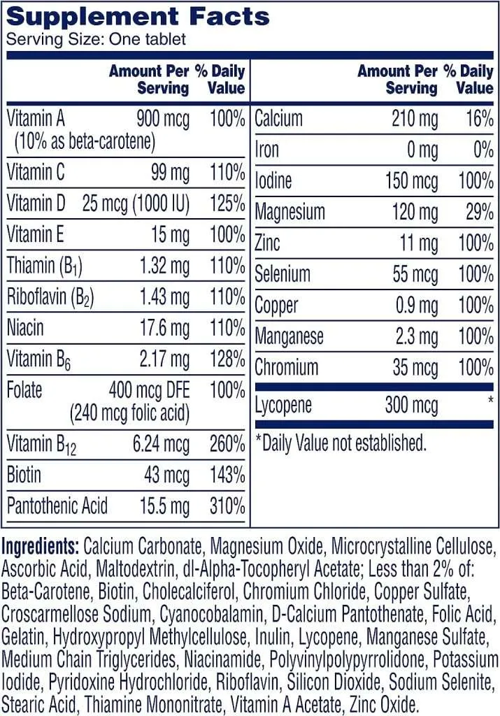One A Day Men’s Multivitamin, Supplement Tablet with Vitamin A, Vitamin C, Vitamin D, Vitamin E and Zinc for Immune Health Support, B12, Calcium more, 200 count One A Day Men’s Multivitamin, Supplement Tablet with Vitamin A, Vitamin C, Vitamin D, Vitamin E and Zinc for Immune Health Support, B12, Calcium more, 200 count