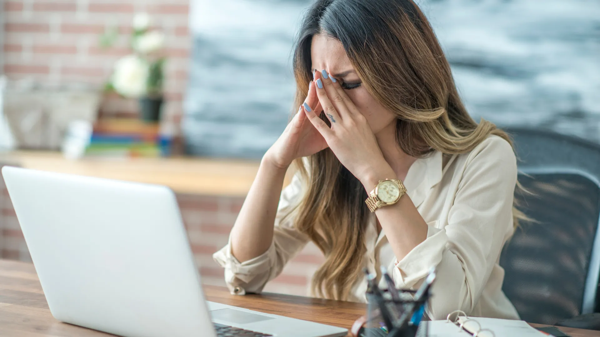 Woman under Stress