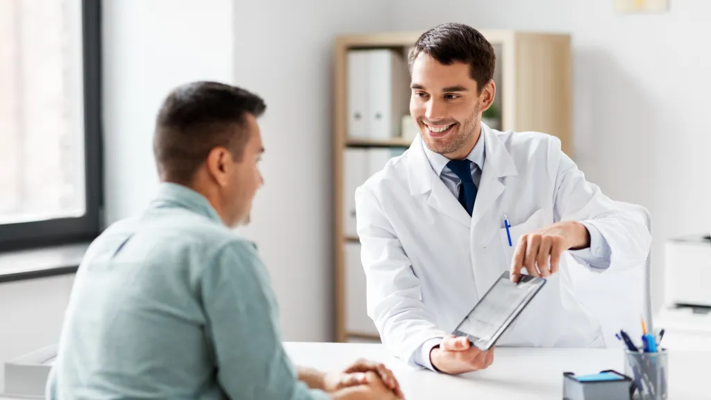 doctor and patient