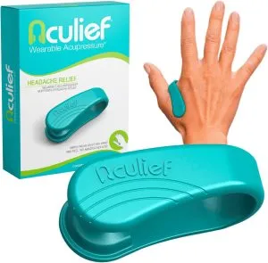 Aculief - Award Winning Natural Headache, Migraine, Tension Relief Wearable – Supporting Acupressure Relaxation