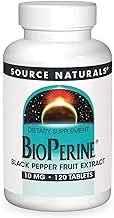 BioPerine - Black Pepper Fruit Extract, Promotes Nutrient Absorption* 10 mg, - 120 Tablets