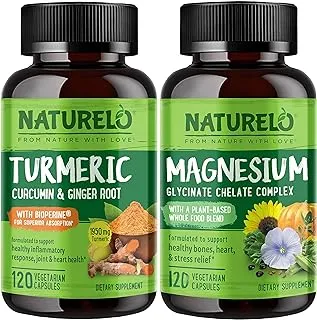 Natural Supplements for Rheumatoid Arthritis - NATURELO Tumeric Curcumin