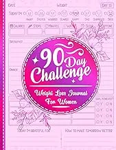 Weight Loss Journal for Women: Cute Food and Fitness Planner
