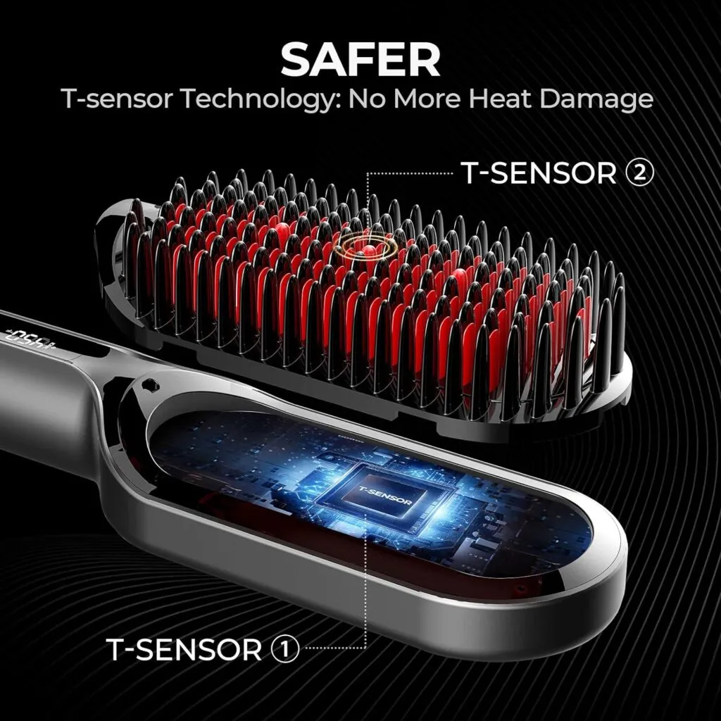 Hair Straightener Brush 2