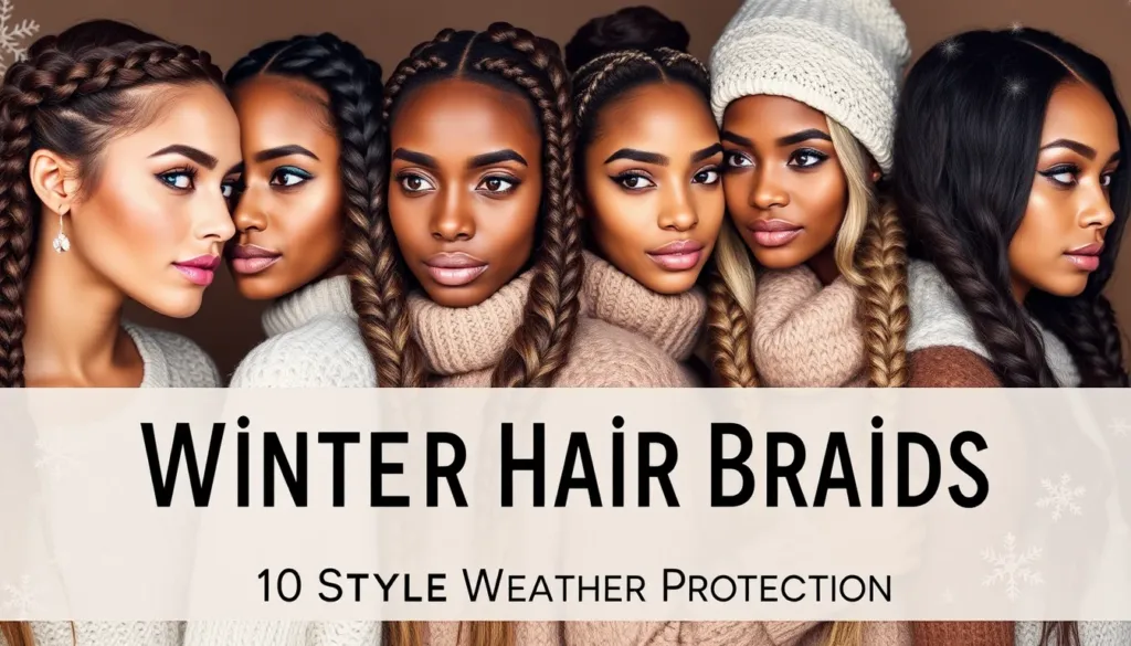 Winter Hair Braids: 10 Stylish Looks for Cold Weather Protection