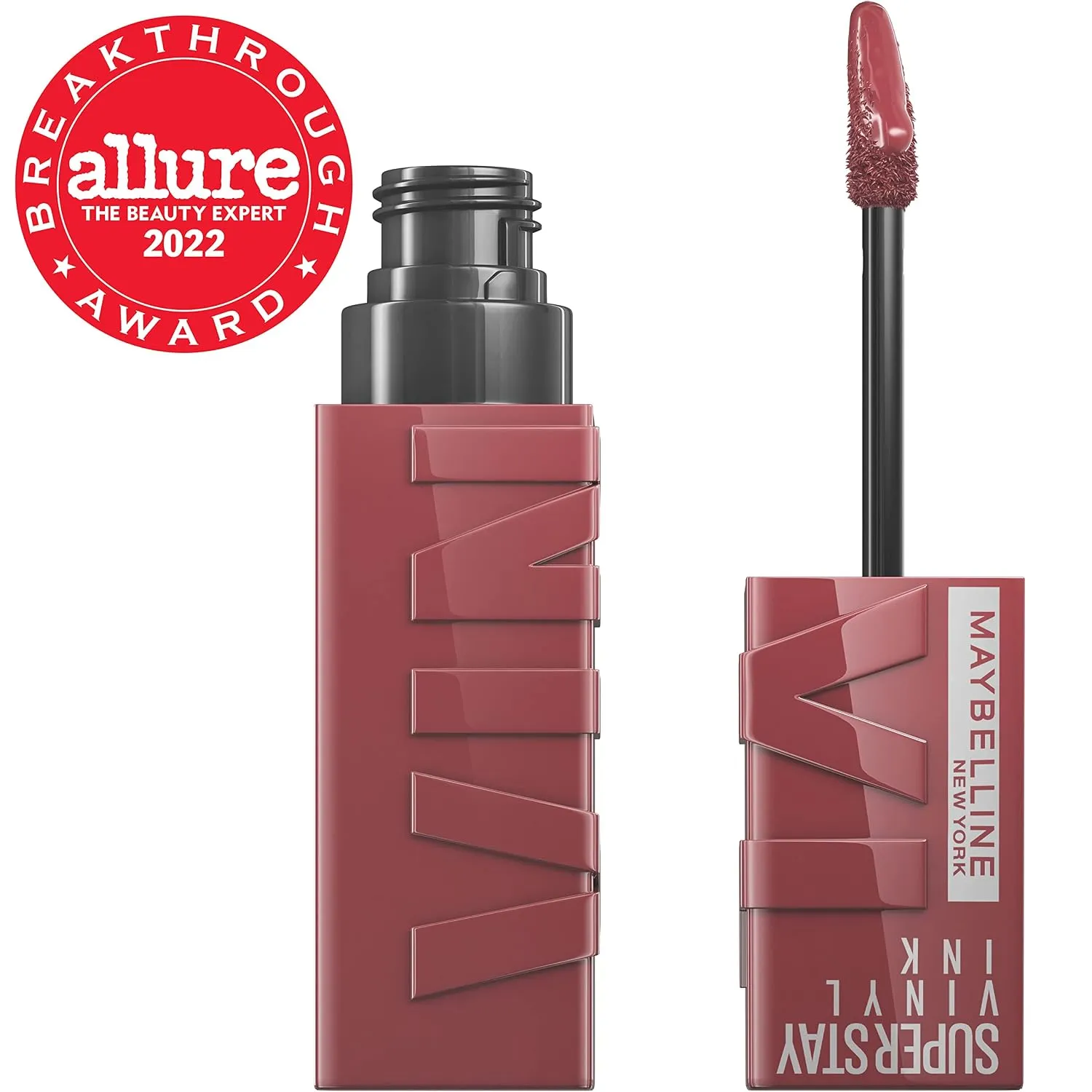 Maybelline Super Stay Vinyl Ink Longwear No-Budge Liquid Lipcolor Makeup, Highly Pigmented Color and Instant Shine, Captivated, Pink Lipstick, 0.14 fl oz, 1 Count Maybelline Super Stay Vinyl Ink Longwear No-Budge Liquid Lipcolor Makeup, Highly Pigmented Color and Instant Shine, Captivated, Pink Lipstick, 0.14 fl oz, 1 Count