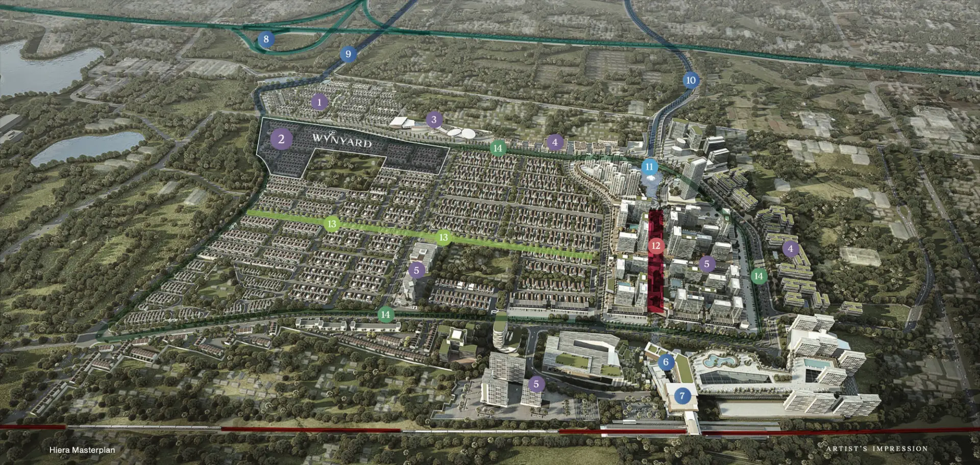 Maps Wynyard