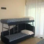 4 Personen Zimmer, Doppelbett und Etagenbett