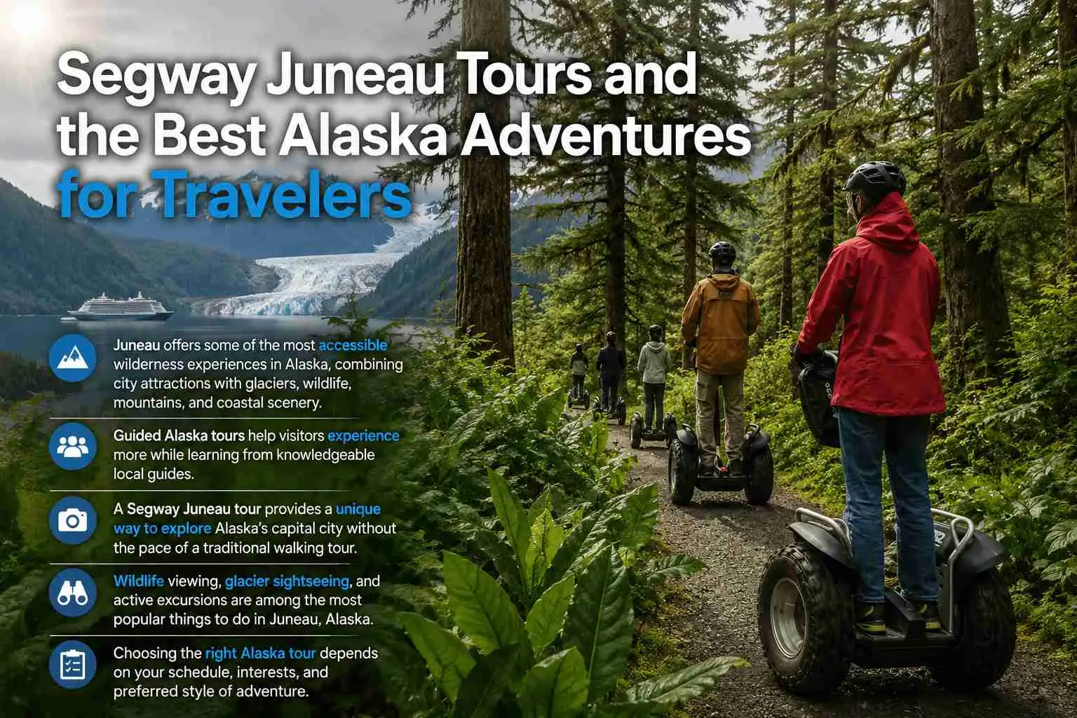 Segway Juneau Tours and the Best Alaska Adventures for Travelers