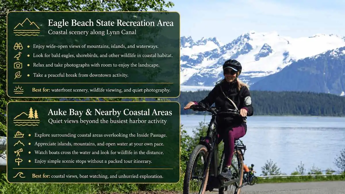 Quiet Places in Juneau to Escape Cruise Crowds and Experience Alaska Like a Local 2 Where Are the Best Quiet Waterfront Spots in Juneau