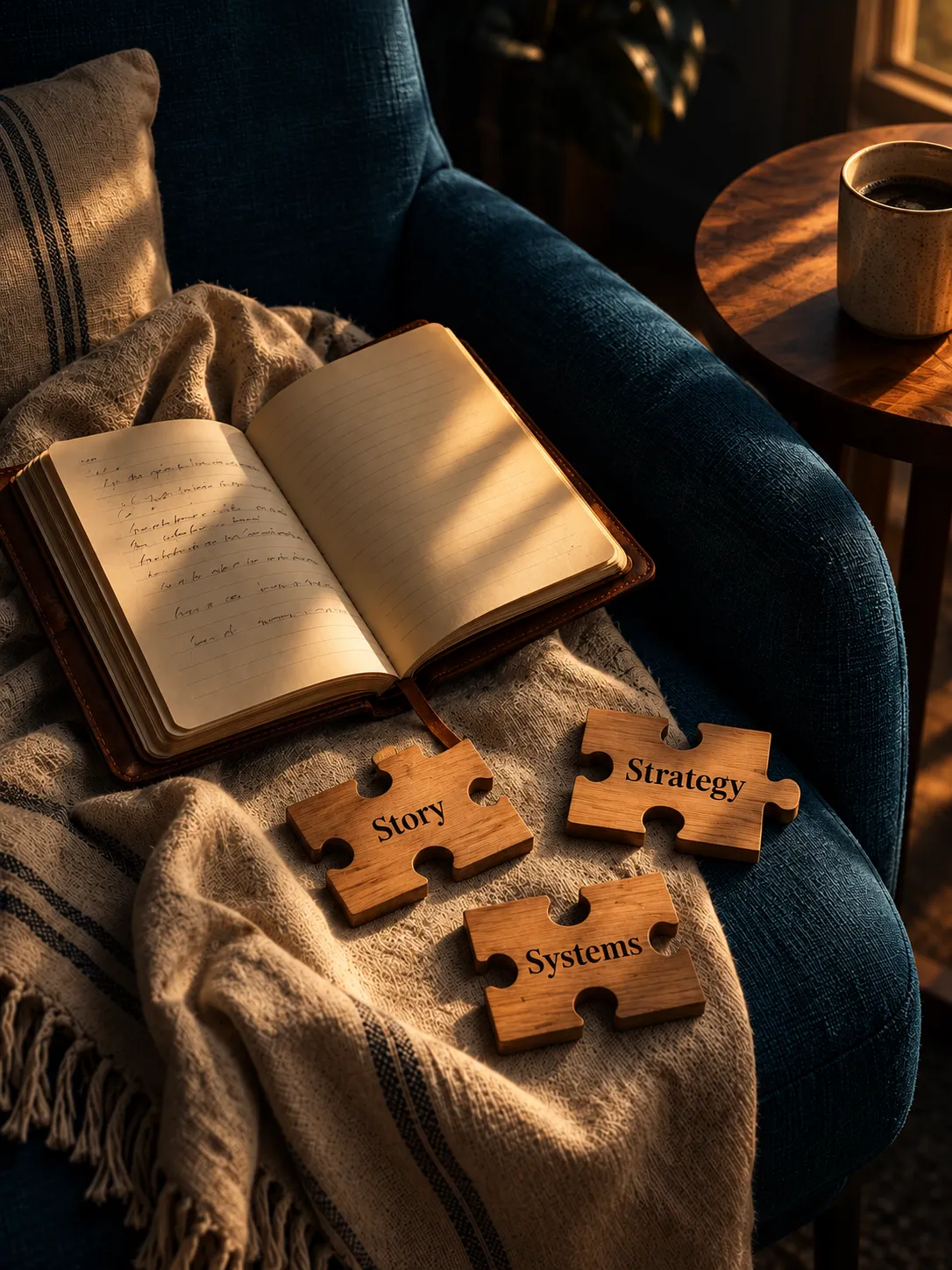 Fix what is actually wrtong in your marketing. Story. Strategy and then Systems.