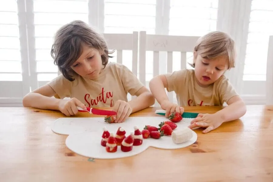 Red KiddiKutter kids knife