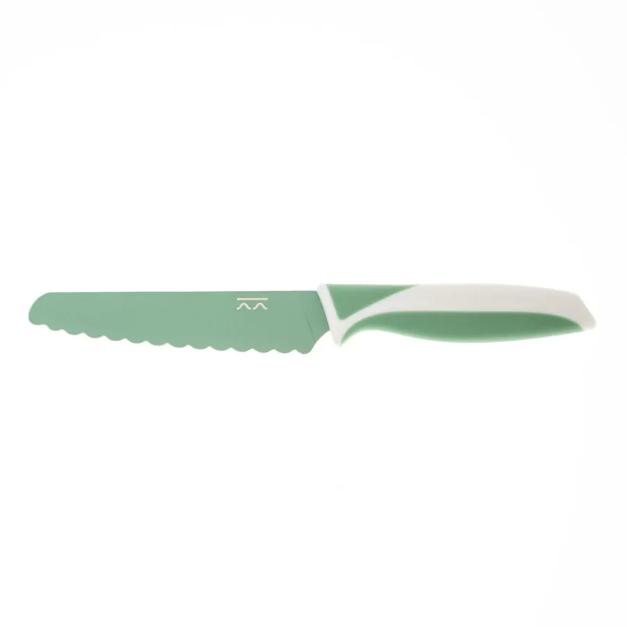 KiddiKutter Sea Green kids knife
