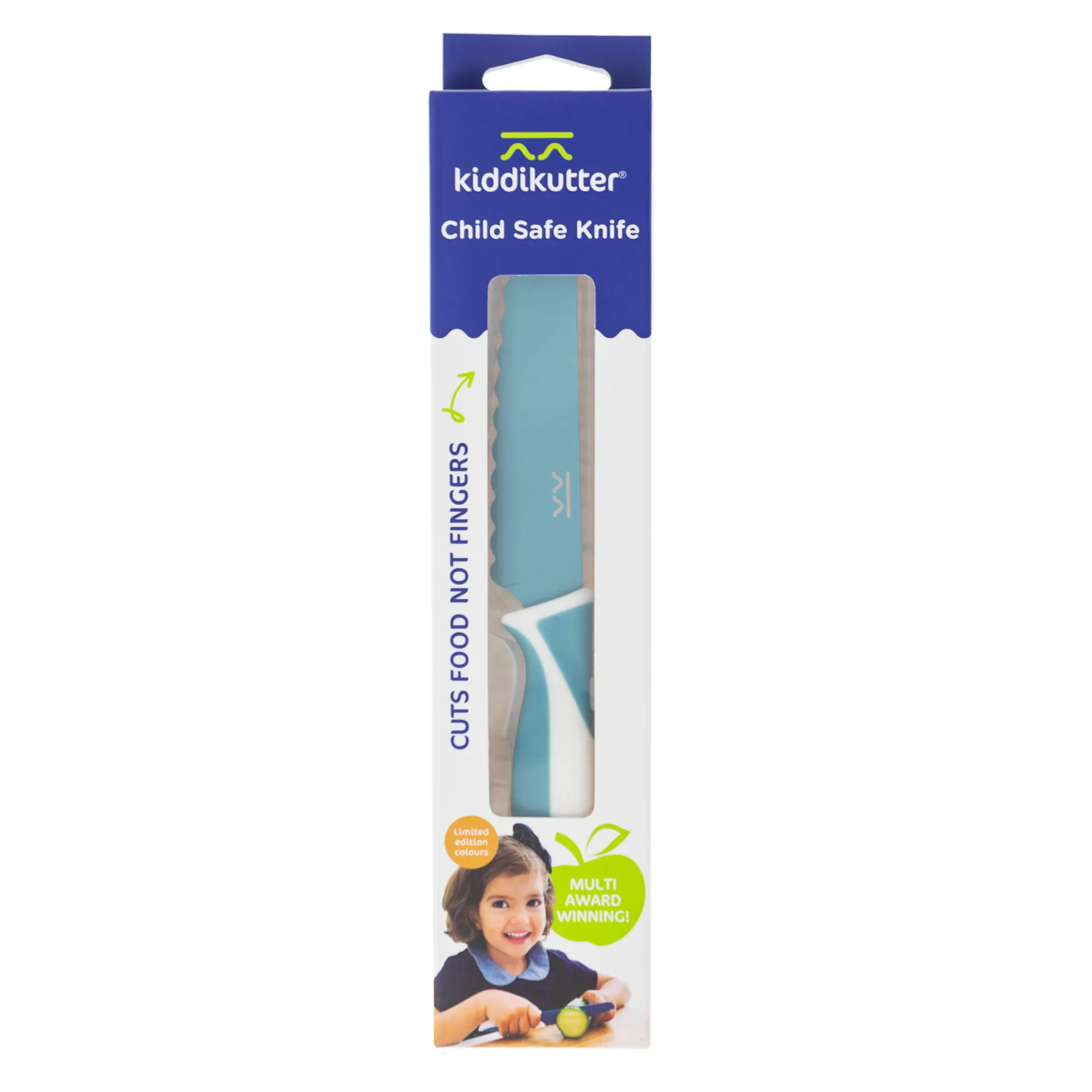 KiddiKutter Sky Blue in packaging