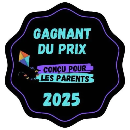 Gagnant du Prix 2025 parents' award winner badge