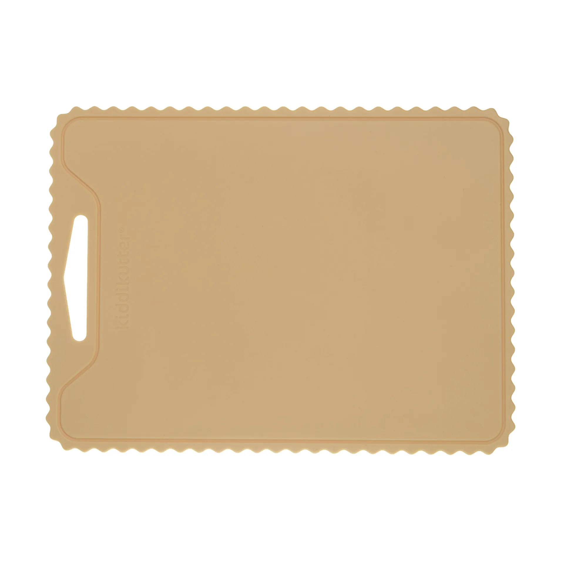 Cream silicone cutting board