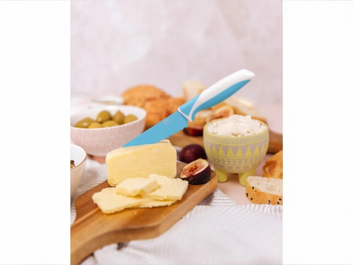 Frozen Blue KiddiKutter on a cheese board