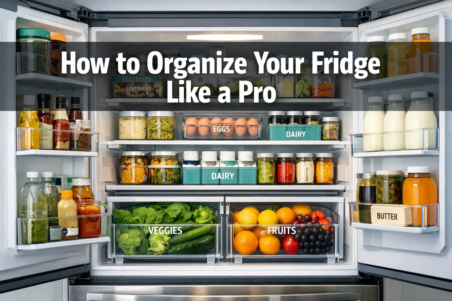 How to Organize Your Fridge Like a Pro: Zone-by-Zone Guide