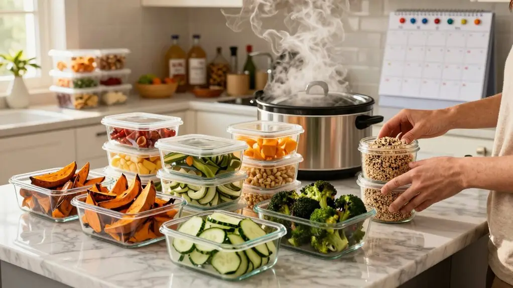 sunday bulk cook healthy habits