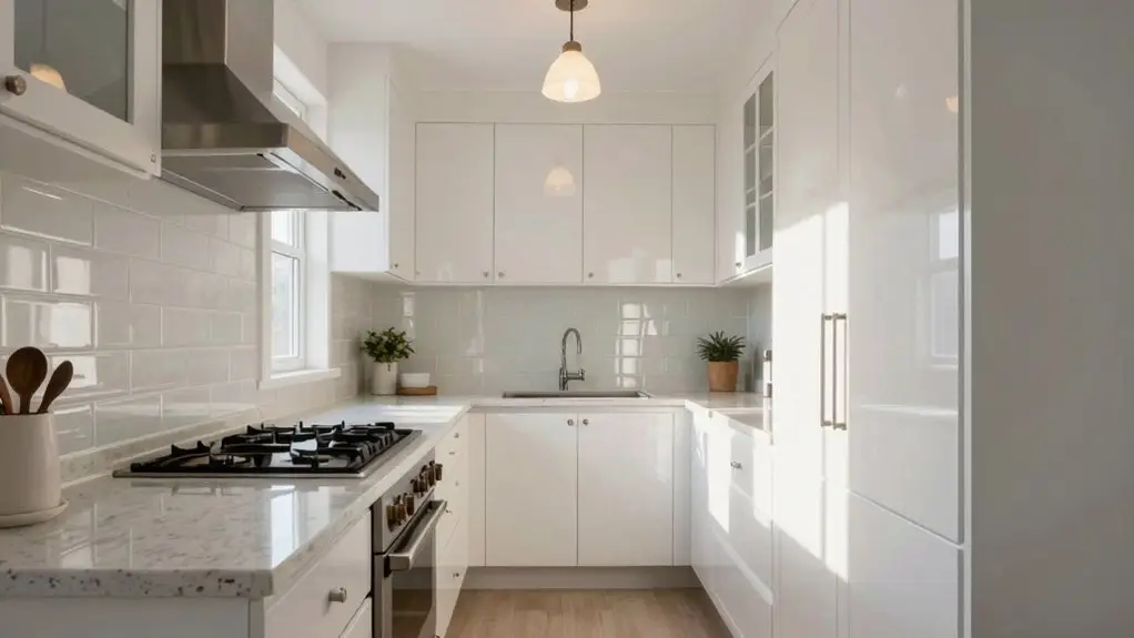 glossy finishes for light amplification
