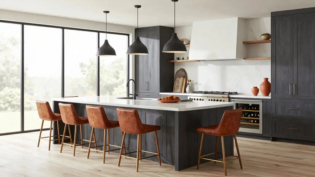 kitchen islands seats six