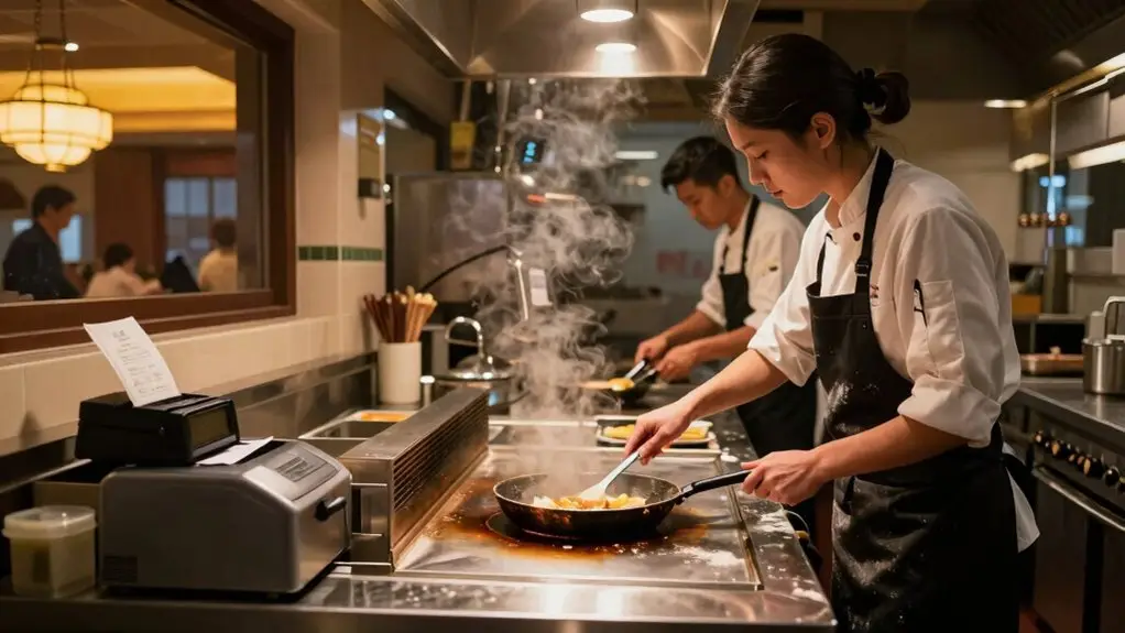 kitchen shift leadership role