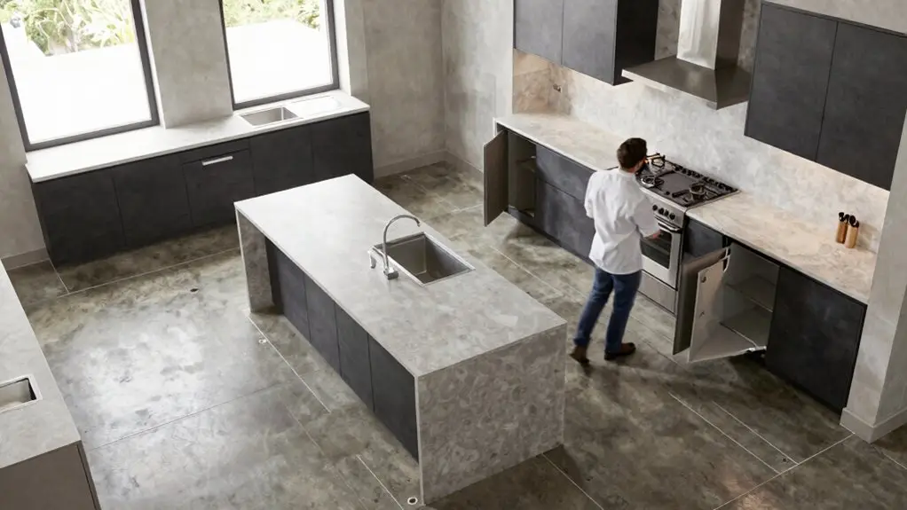 kitchen traffic clearance 42 48