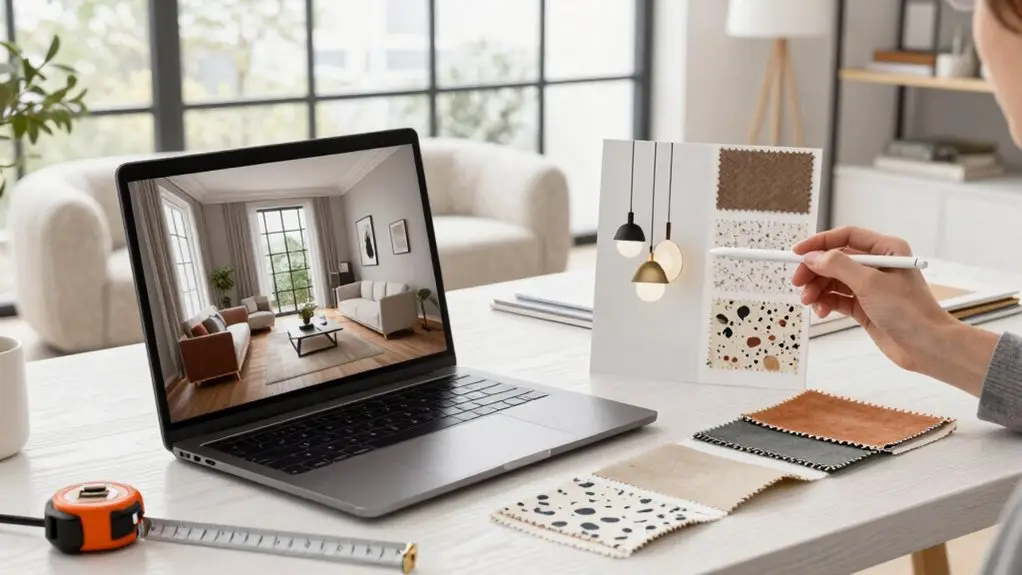 online interior design process explained