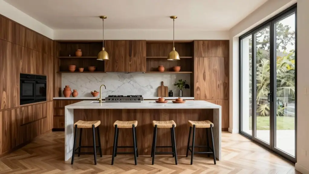 peninsula layouts with counter space