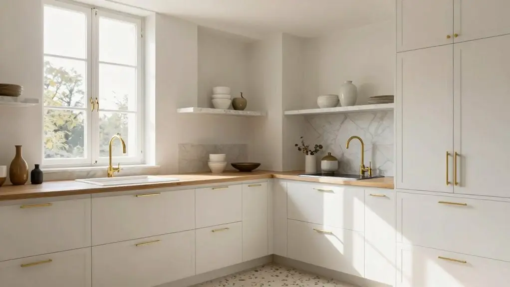 scullery niche blind corner storage