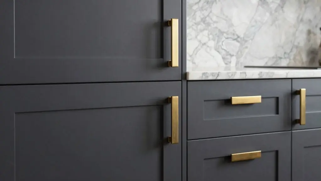square knobs rectangular pulls