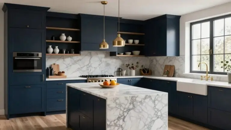u shaped kitchen space maximization