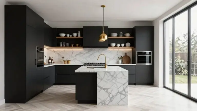 u shaped kitchen transformation ideas
