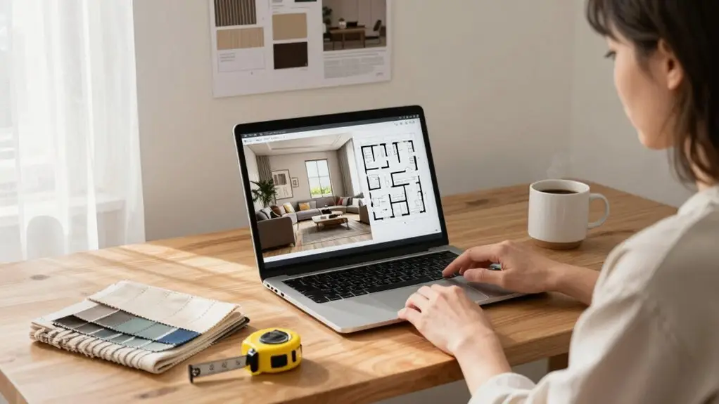 virtual interior design consultation