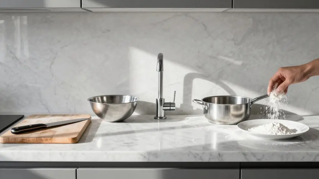 five step kitchen workflow
