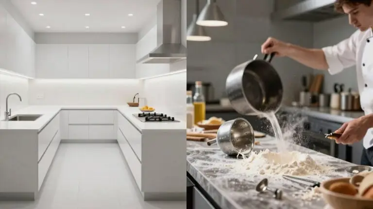 kitchen layout vs workflow design