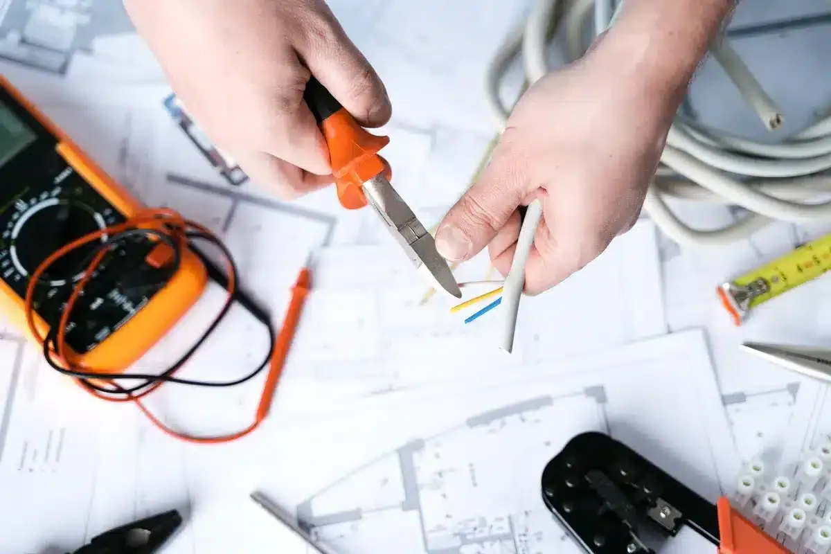 man-repairer-making-electricity