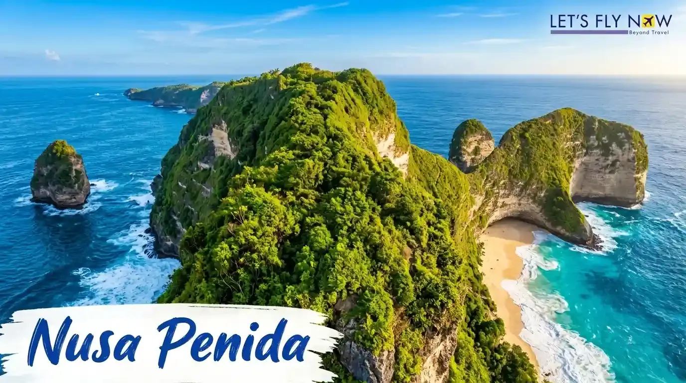 Nusa Penida Bali cliffs and turquoise ocean