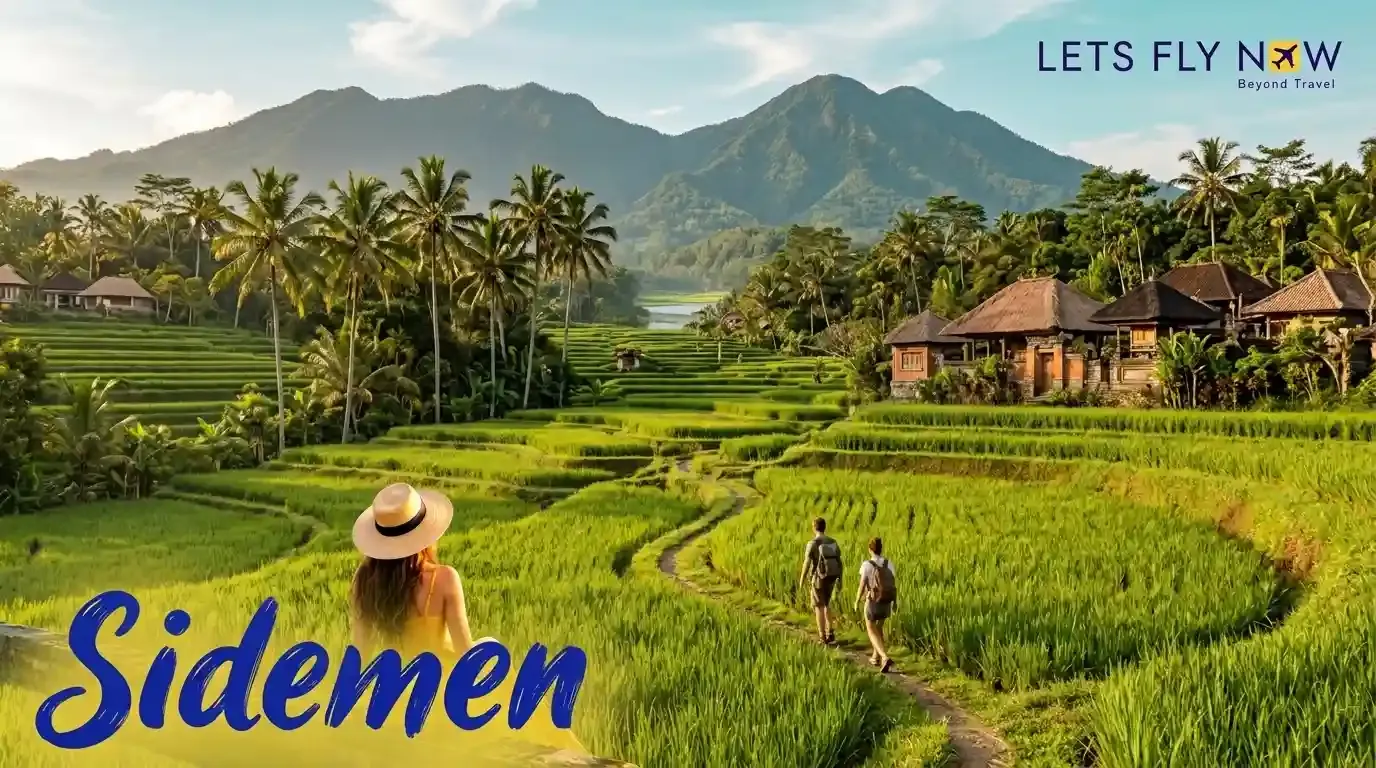 Sidemen Bali rice fields and peaceful countryside