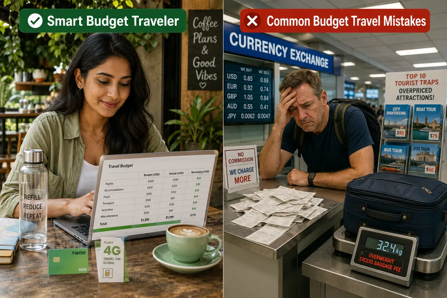 Common Mistakes Budget Travelers Make That Cost Them Money