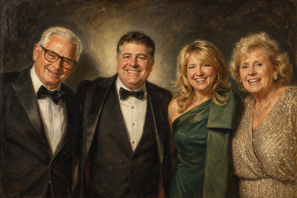 Custom AI Portrait Activations in Orange County - Lucky Frog Photo Marketing Oil Painting.png