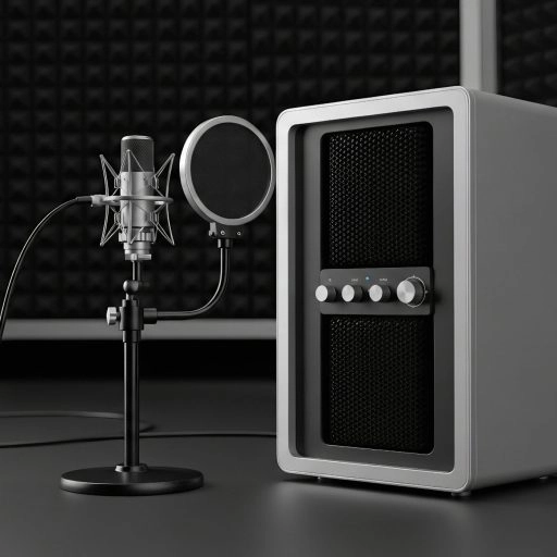 Video Confessional Booth - Lucky Frog Photo Booth | Corporate Event Rentals smart noise suppressor in a recording booth